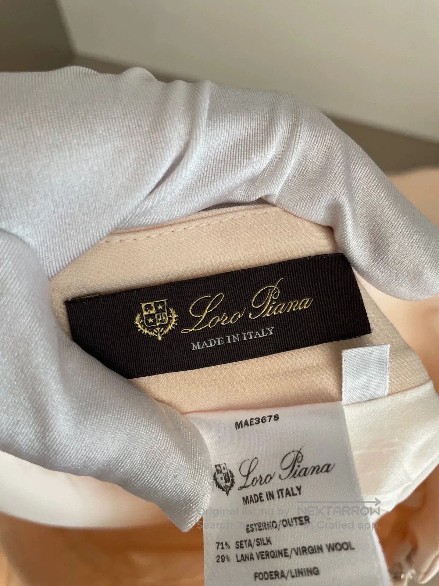 Loro Piana Loro Piana Beige Knee-Length Skirt. Size US 26 / EU 42 - 2 Thumbnail