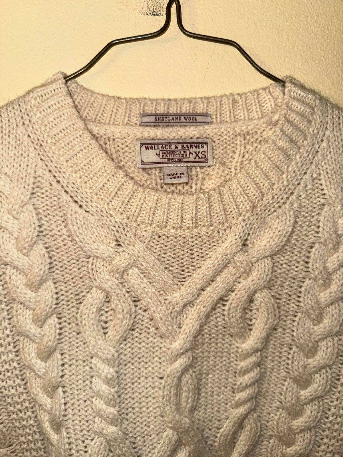 J.Crew J Crew Wallace & Barnes Shetland Wool Sweater Size US XS / EU 42 / 0 - 2 Thumbnail