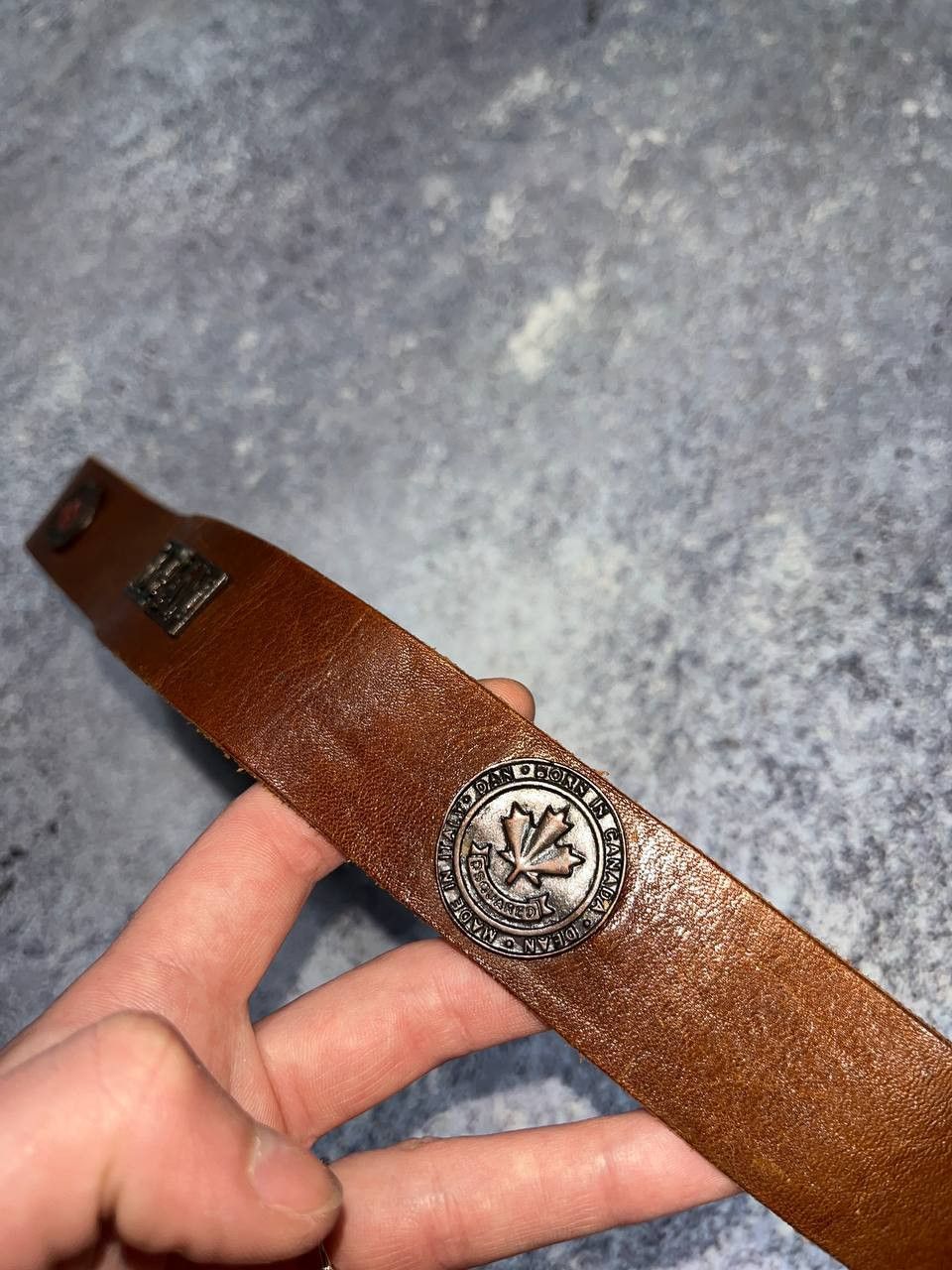 Dsquared2 Vintage Style Dsquared2 Leather Belt Streetwear Multi LoGo Size ONE SIZE - 2 Thumbnail
