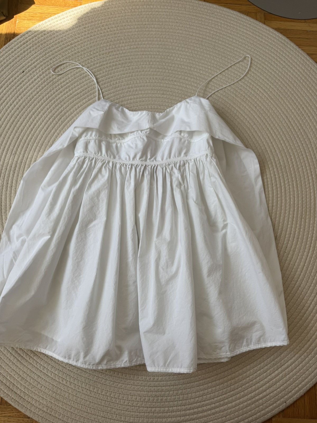 Cecilie Bahnsen CECILIE BAHNSEN White Sunday Tank size UK10 Size M / US 6-8 / IT 42-44 - 4 Thumbnail
