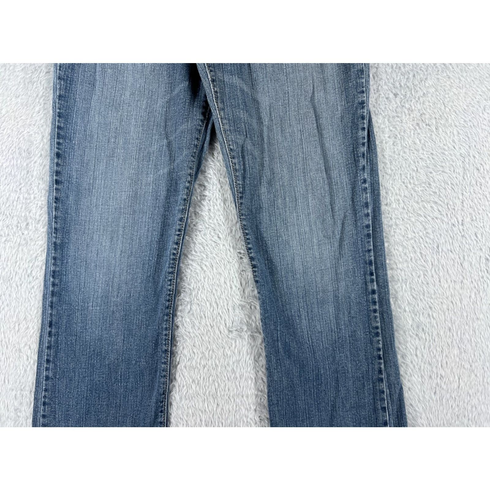 Vintage Bullhead Jeans Womens Bootcut Denim Blue 28x32 Low Rise 5-Pocket Stretch Cotton Blend 28 Denim Jeans Womens Size 28" / US 6 / IT 42 - 3 Thumbnail