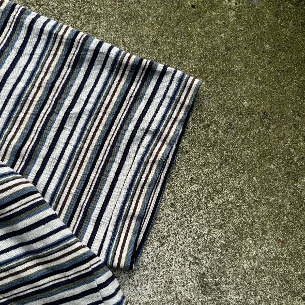 Vintage Thrashed Faded Distressed No Fear Striped Shirt ERD Grunge Size US L / EU 52-54 / 3 - 7 Thumbnail