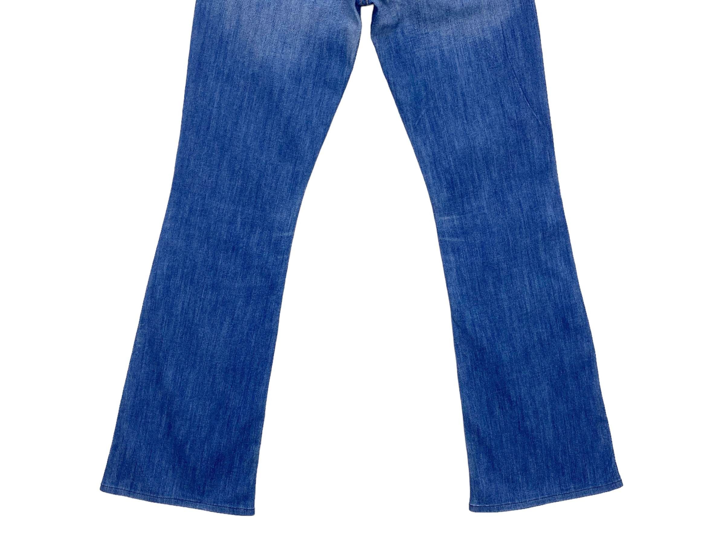 7 For All Mankind × Japanese Brand 7 for all mankind Flare Jeans Size 23" - 7 Thumbnail