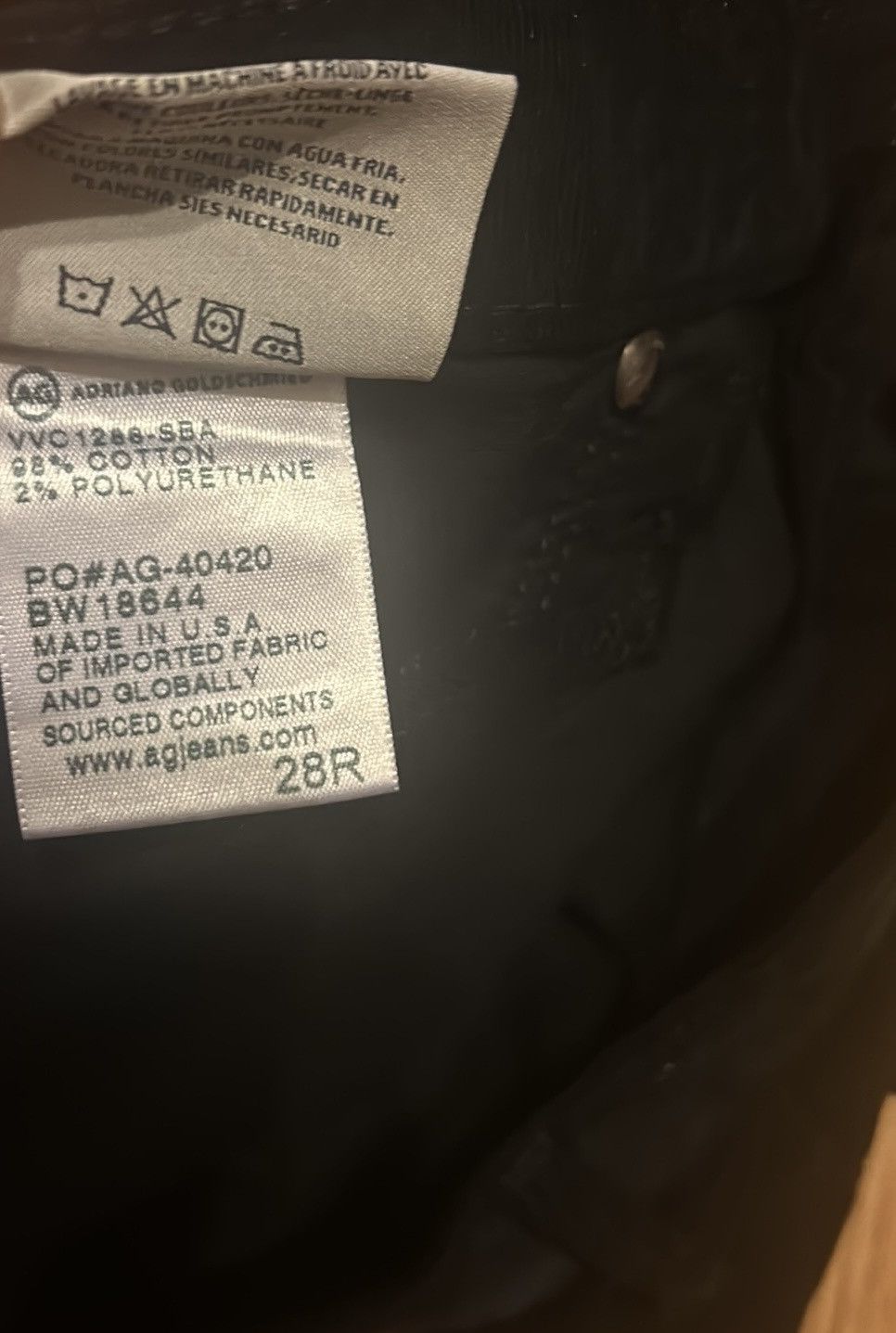 AG Adriano Goldschmied AG Jeans The Legging Super Skinny Corduroy Pants 28 Size 28" / US 6 / IT 42 - 5 Thumbnail