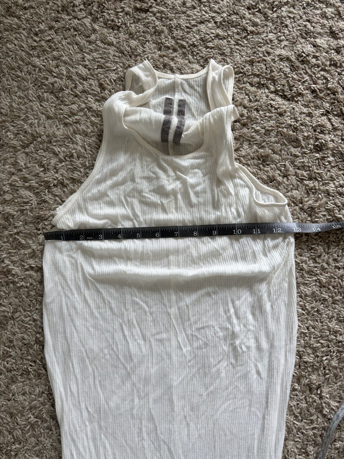 Rick Owens Rick Owens Tank White Size US L / EU 52-54 / 3 - 9 Thumbnail