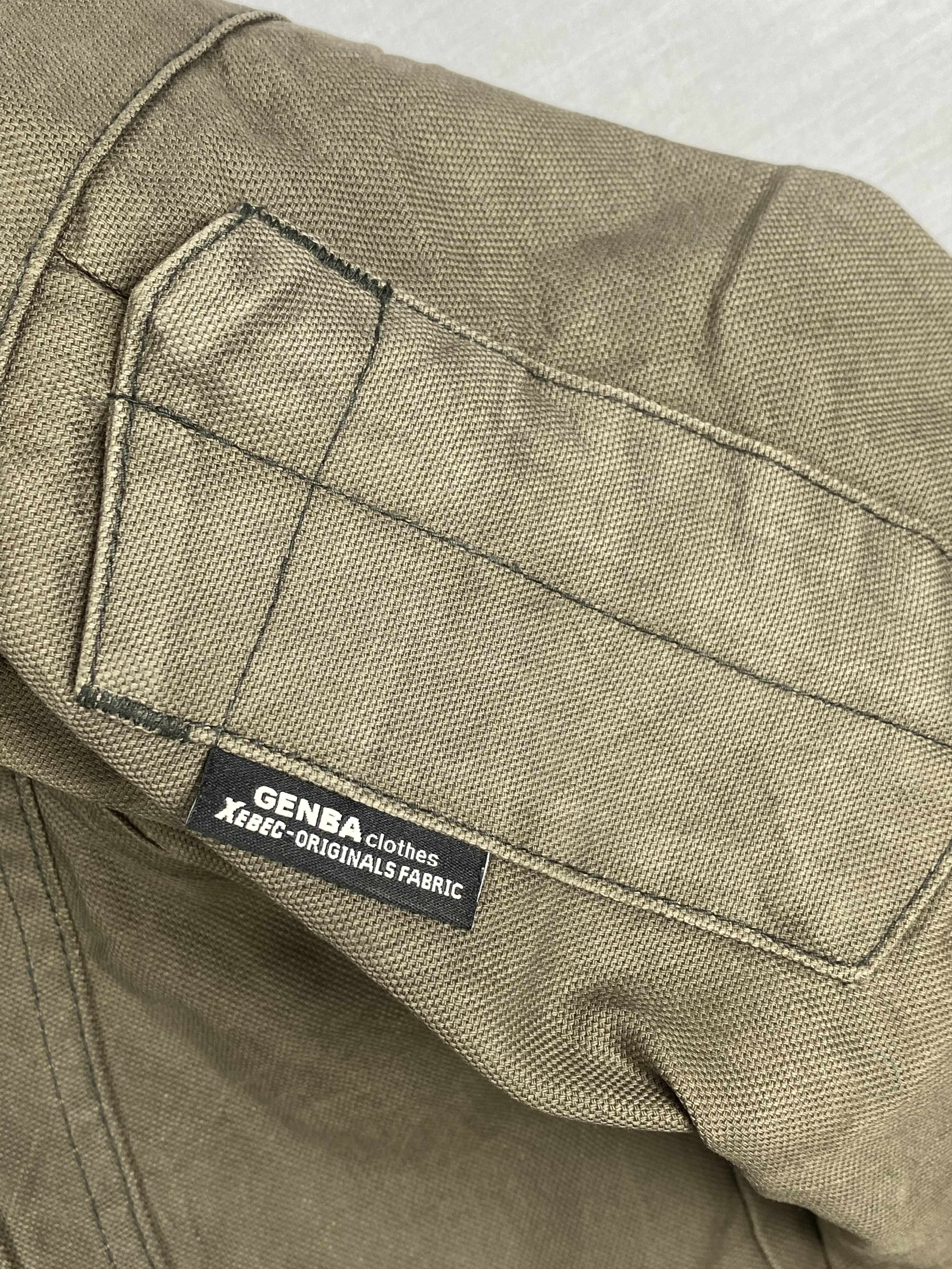 Japanese Brand Vintage Japanese Brand Multi Pocket Faded Canvas Jacket Size US L / EU 52-54 / 3 - 9 Thumbnail