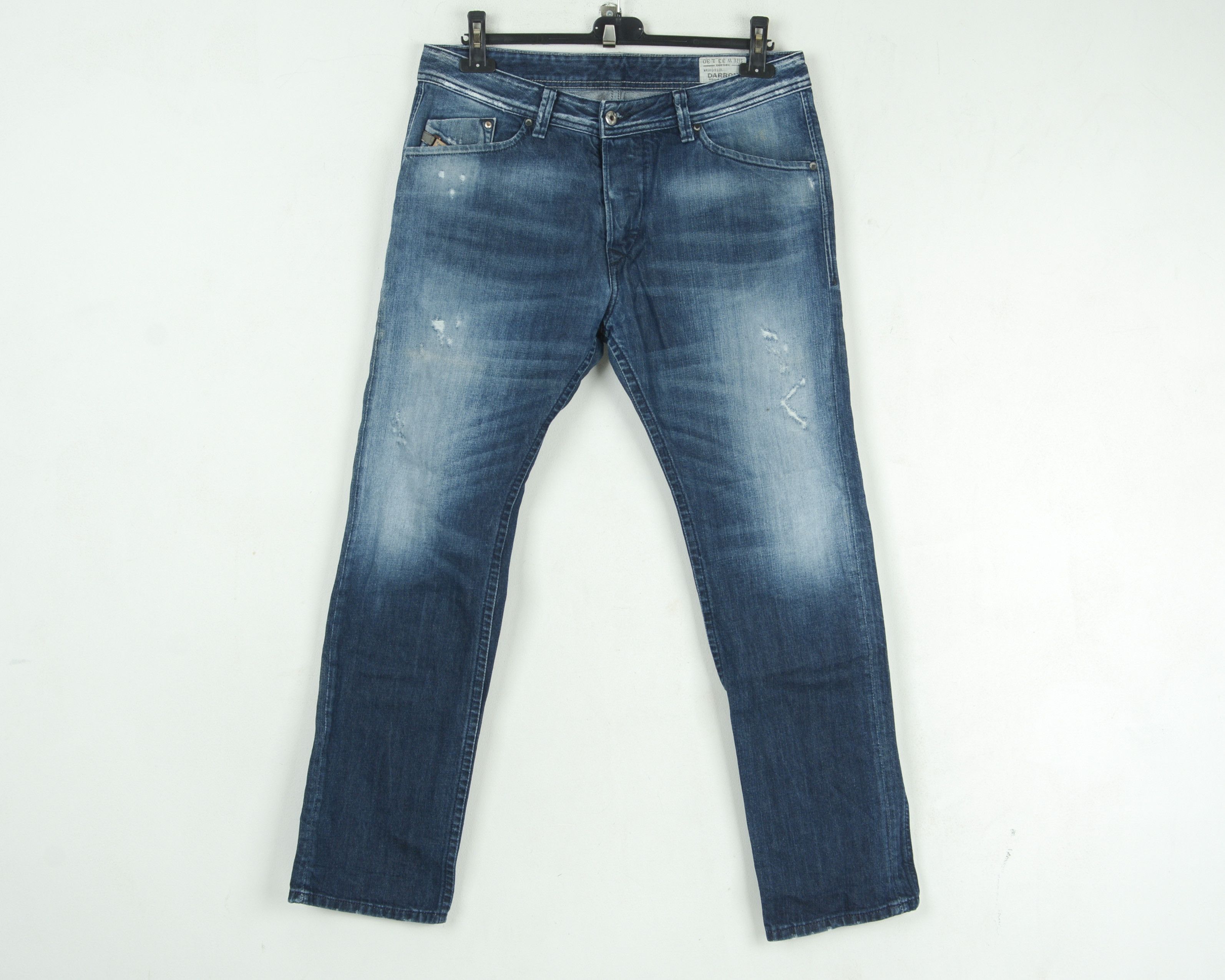Diesel Darron Mens W33 L30 Regular Slim Tapered Jeans Denim Pants Size US 33 - 1 Thumbnail