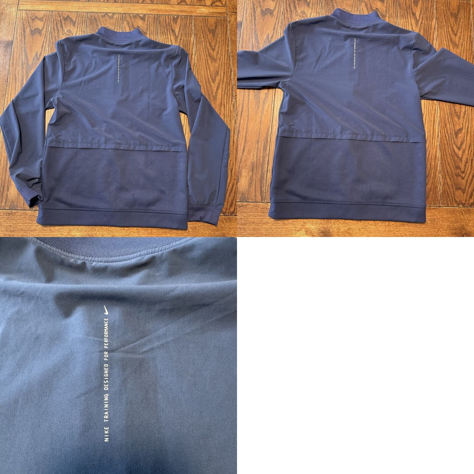 Nike Nike Pro Dri-fit Training Running Jacket Mens Small Midnight Navy CZ7123-430 Size US S / EU 44-46 / 1 - 8 Thumbnail