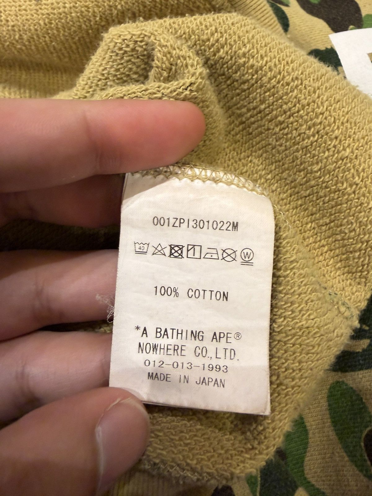 Bape Bape Ape Green Camo Full Zip Hoodie Size US M / EU 48-50 / 2 - 4 Thumbnail