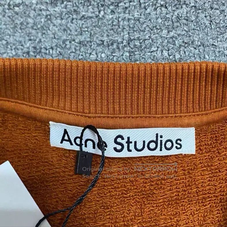 Acne Studios Acne Studios Embroidered Logo Sweatshirt Size US XS / EU 42 / 0 - 4 Thumbnail