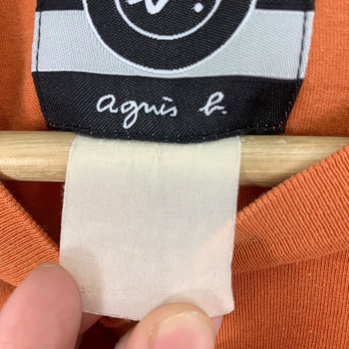 Designer × agnes b. Vintage AGNES B Paris Sport B logo tee Size US S / EU 44-46 / 1 - 9 Thumbnail