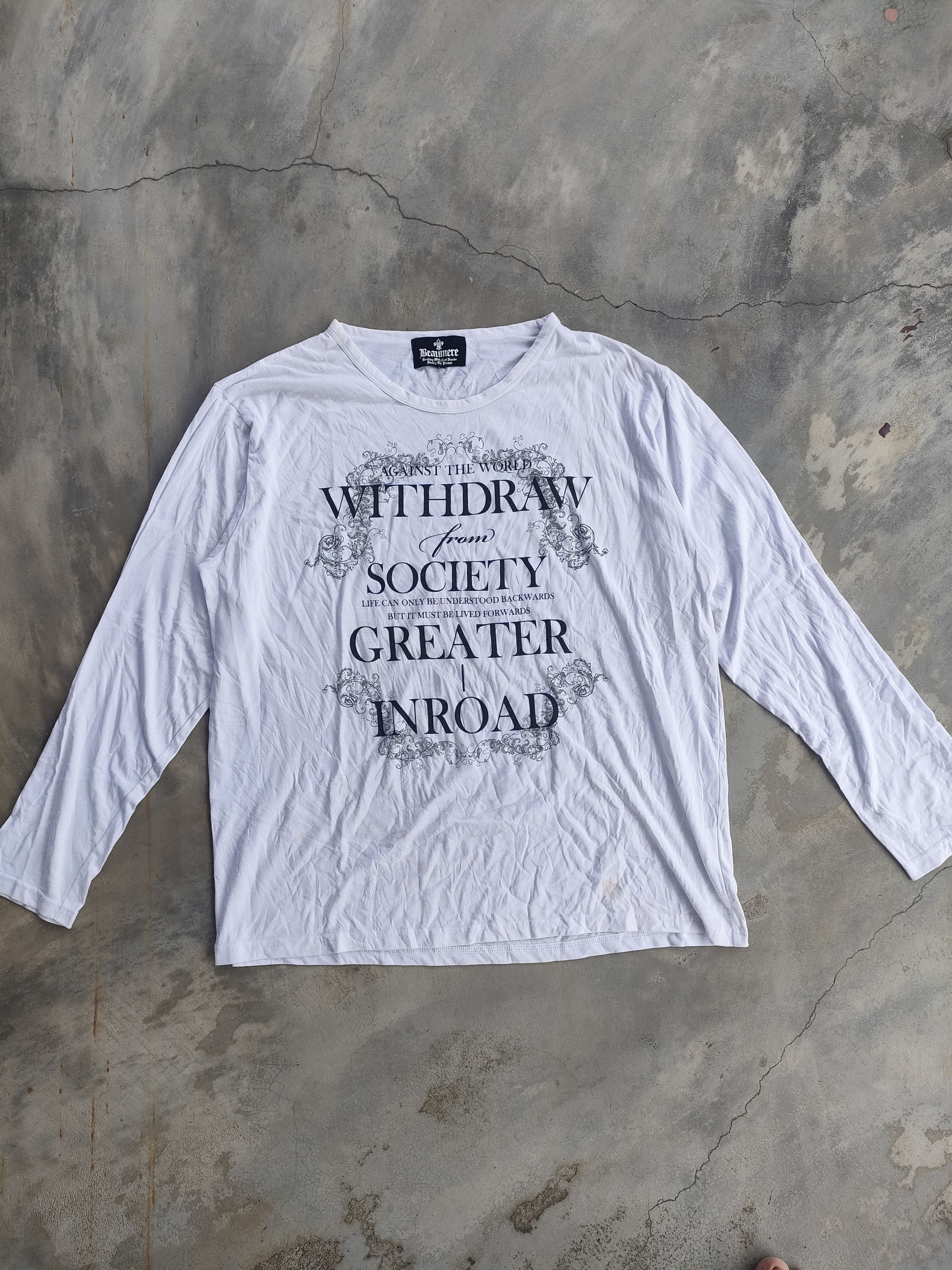 Japanese Brand Japanese Brand Beaumere Long Sleeve Size US M / EU 48-50 / 2 - 1 Thumbnail