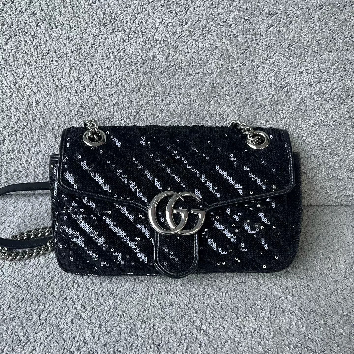 Gucci Gucci Retro Black Shoulder Bag 26 Women Size ONE SIZE - 1 Thumbnail