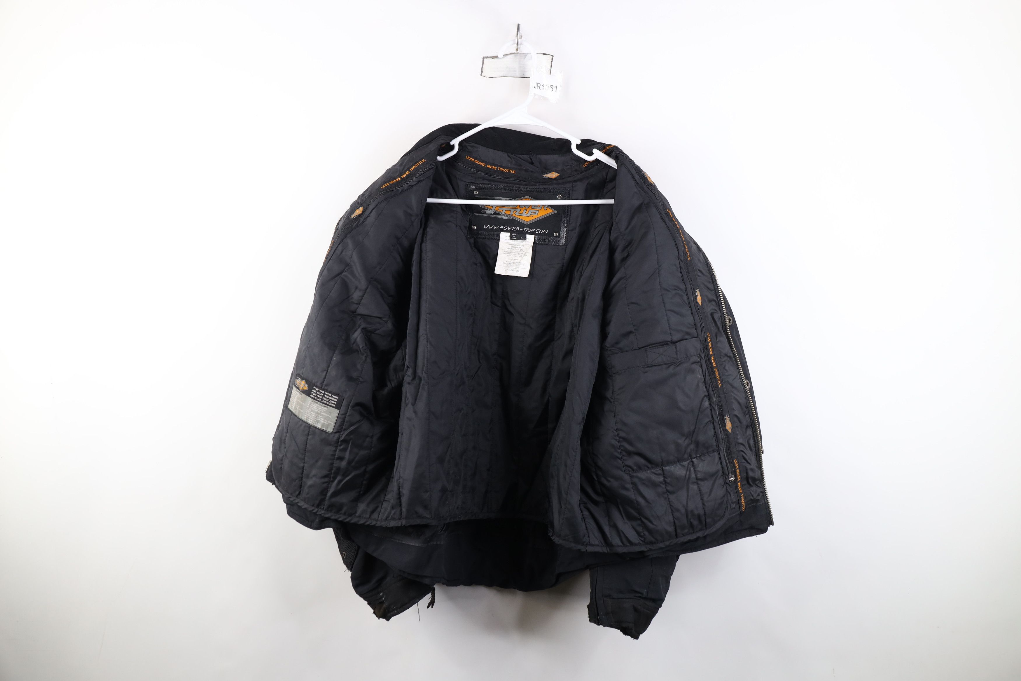 Vintage Vintage Lined Cafe Racer Motorcycle Bomber Jacket Black Size US L / EU 52-54 / 3 - 9 Thumbnail