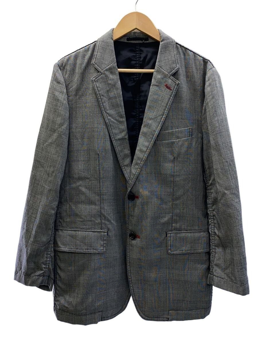 Comme des Garcons Homme 2008 Checkered Wool Jacket Size US M / EU 48-50 / 2 - 1 Thumbnail