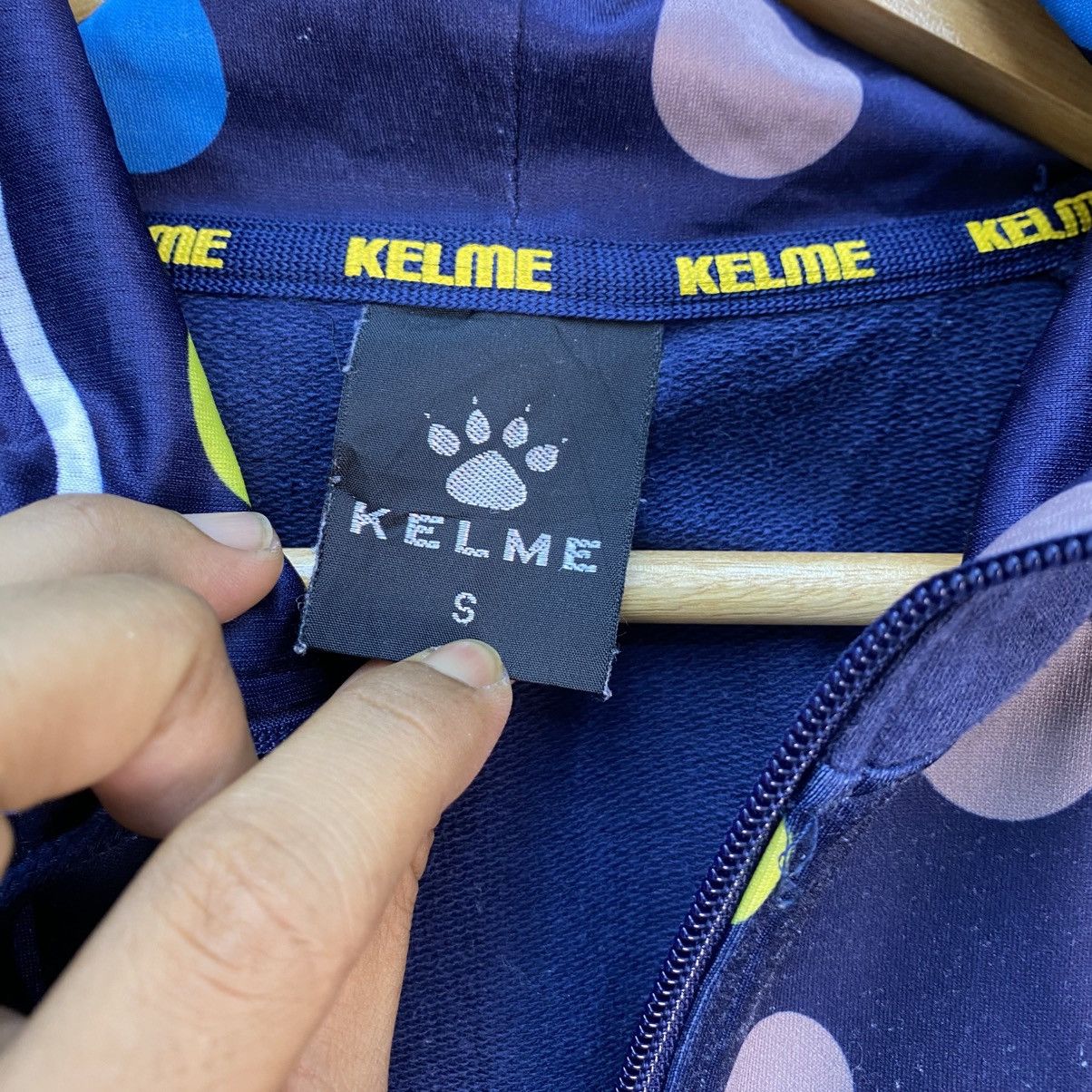 Japanese Brand Kelme hoodie Pullover Size US M / EU 48-50 / 2 - 4 Thumbnail