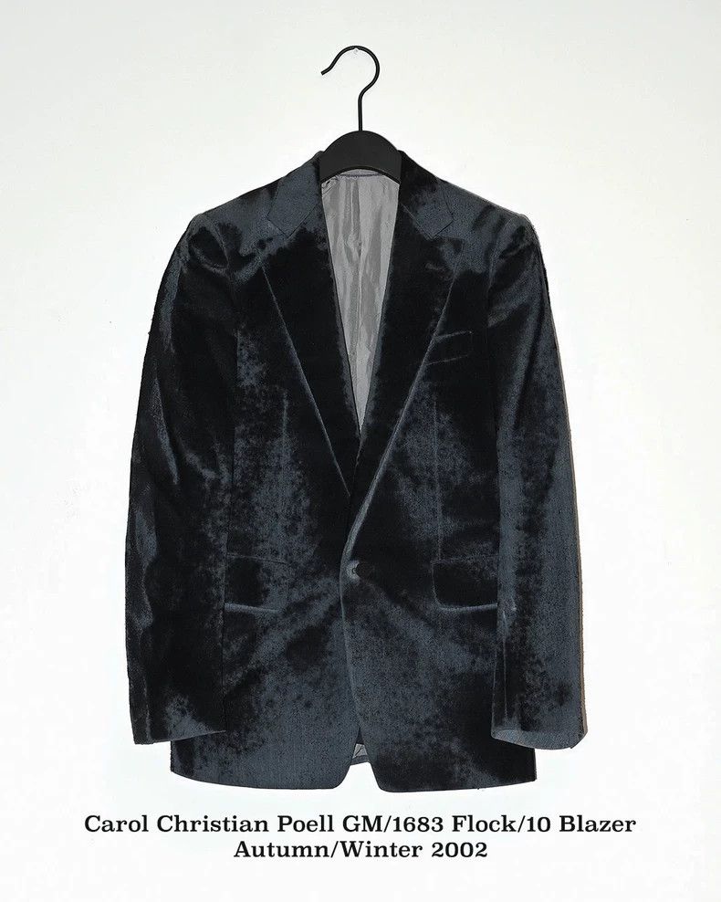 Carol Christian Poell Carol Christian Poell Flocked Jacket - dmc Size US M / EU 48-50 / 2 - 1 Thumbnail