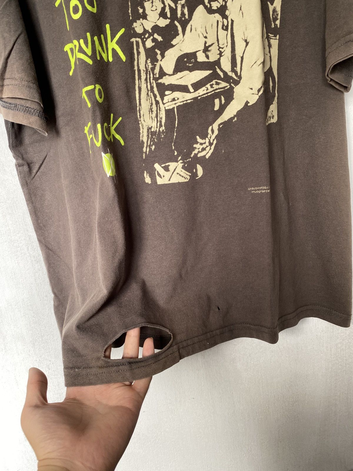 Hysteric Glamour Thrashed Moses Queen Punk Tshirt Size US M / EU 48-50 / 2 - 4 Thumbnail