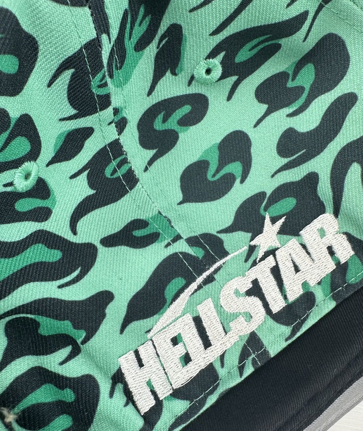 HELLSTAR Hellstar Cheetah Print Fitted Hat 7 1/4 Size ONE SIZE - 5 Thumbnail
