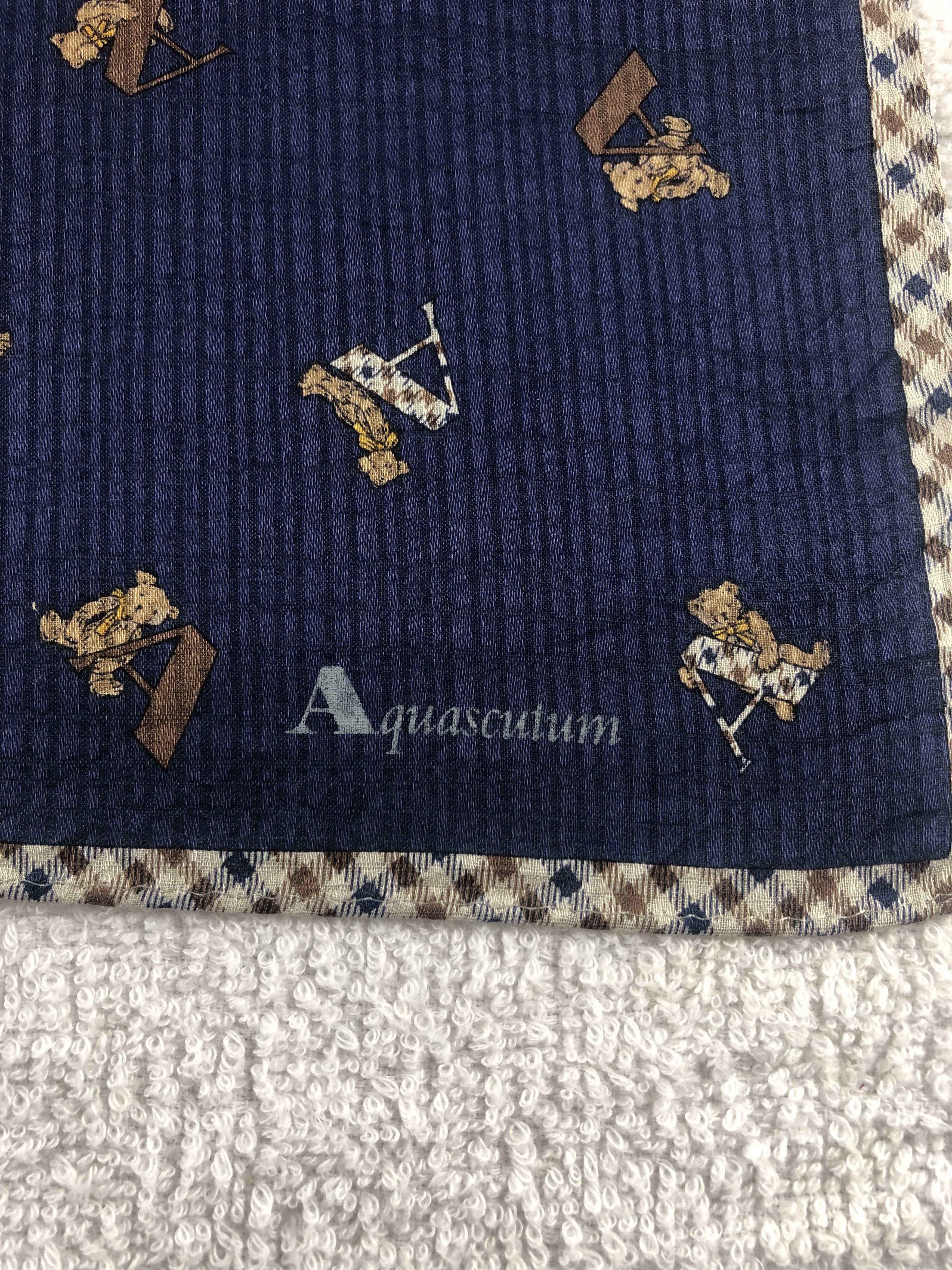 Aquascutum Aquasqutum Handkerchief / Bandana / Neckerchief Size ONE SIZE - 5 Thumbnail