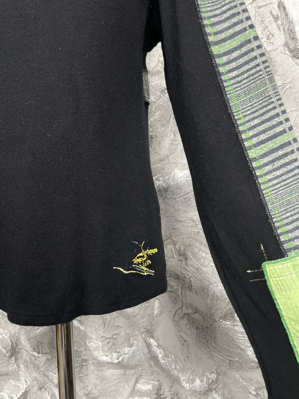 Japanese Brand ADV Y2K Patchwork Sweater Y2K Watanabe Yohji Yamamoto Style Size US M / EU 48-50 / 2 - 7 Thumbnail
