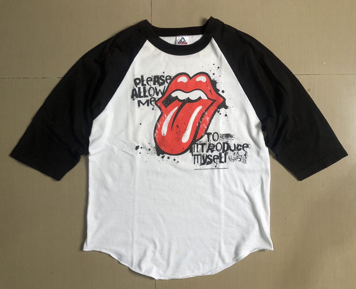 Band Tees × The Rolling Stones × Vintage Rolling Stones raglan Size US M / EU 48-50 / 2 - 1 Thumbnail