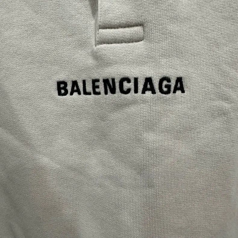 Balenciaga Balenciaga Polo Collar Hooded Letter Sweatshirt Size US M / EU 48-50 / 2 - 3 Thumbnail
