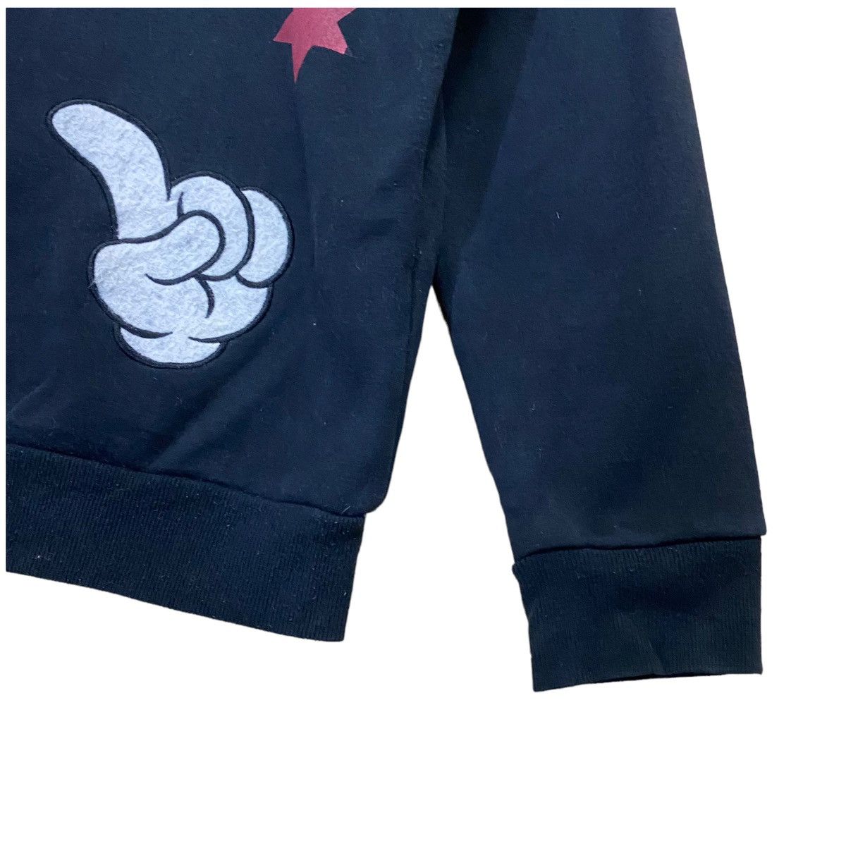 Disney × Japanese Brand × Mickey Mouse Mickey Mouse Big Logo Crewneck Sweatshirt Size US S / EU 44-46 / 1 - 6 Thumbnail