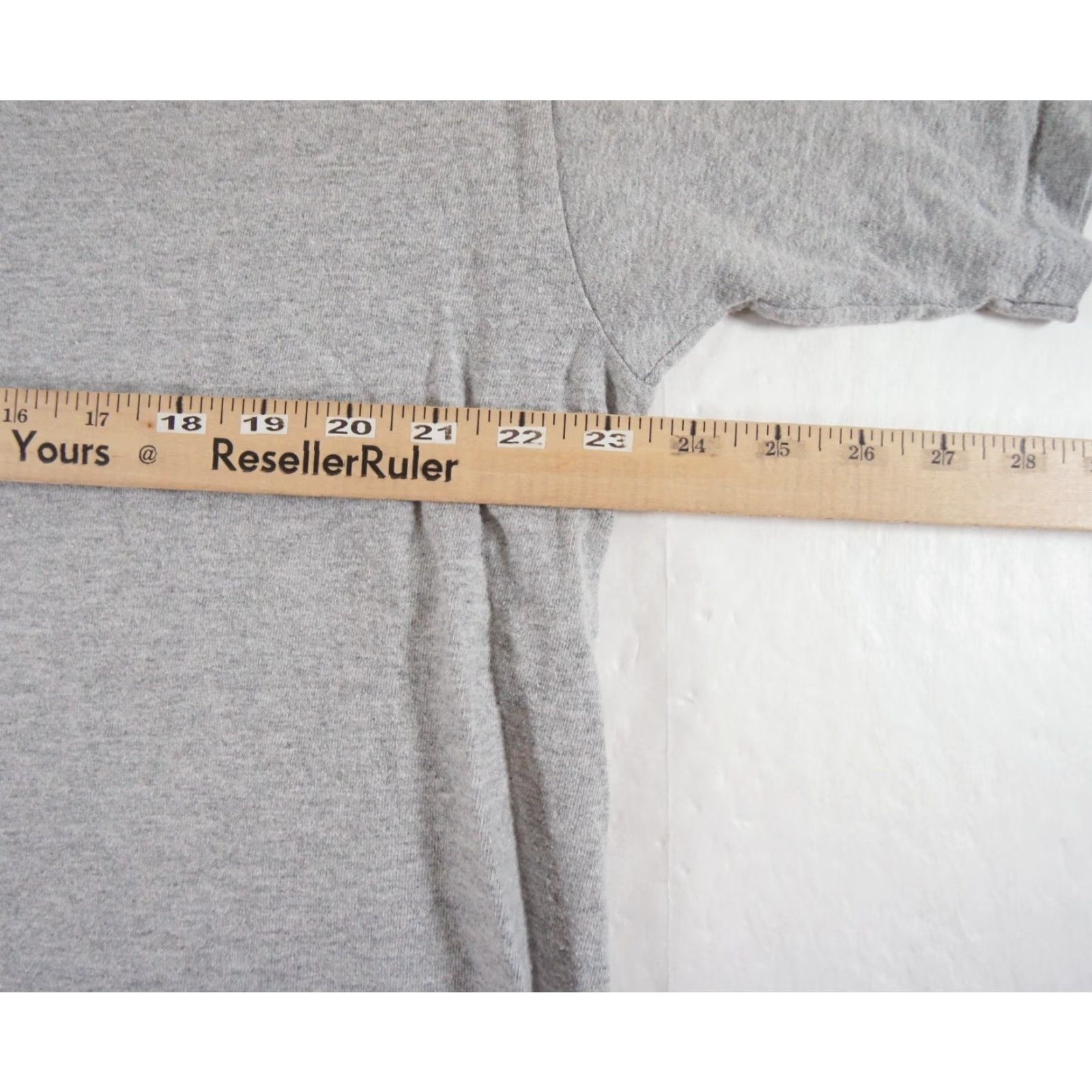 Polo Ralph Lauren VINTAGE Polo Ralph Lauren Shirt Men XL Gray Short Sleeve Crewneck 90s Y2K Logo Cotton All Seasons Mens Size US XL / EU 56 / 4 - 6 Thumbnail