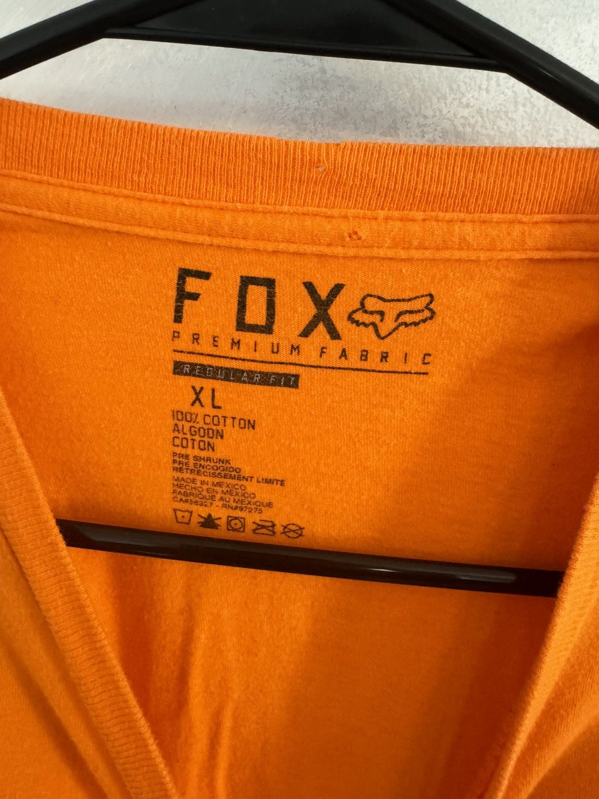 Fox Racing Fox Racing Orange T-Shirt Classic Motorcross Logo Size US XL / EU 56 / 4 - 3 Thumbnail