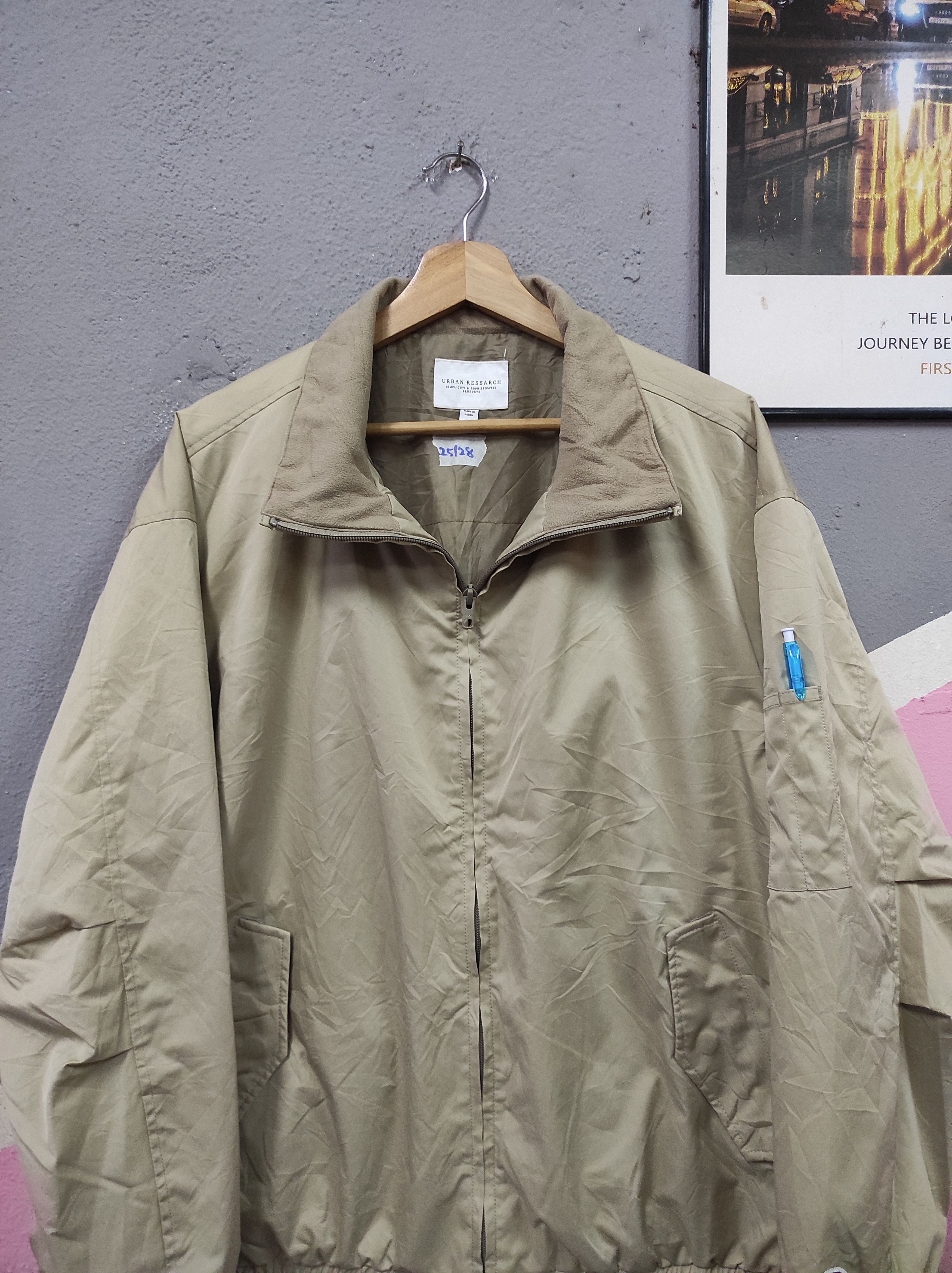 URBAN RESEARCH DOORS × Urban Heritage URBAN RESEARCH X FISHERMAN JAPAN BOMBER JACKET Size US L / EU 52-54 / 3 - 2 Thumbnail
