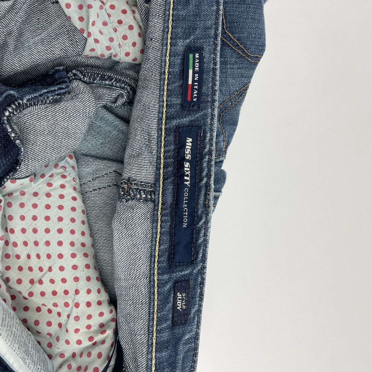 Miss Sixty × Vintage Vtg Y2K Miss Sixty Size 28x27 Low Rise Jeans Size 28" / US 6 / IT 42 - 15 Thumbnail
