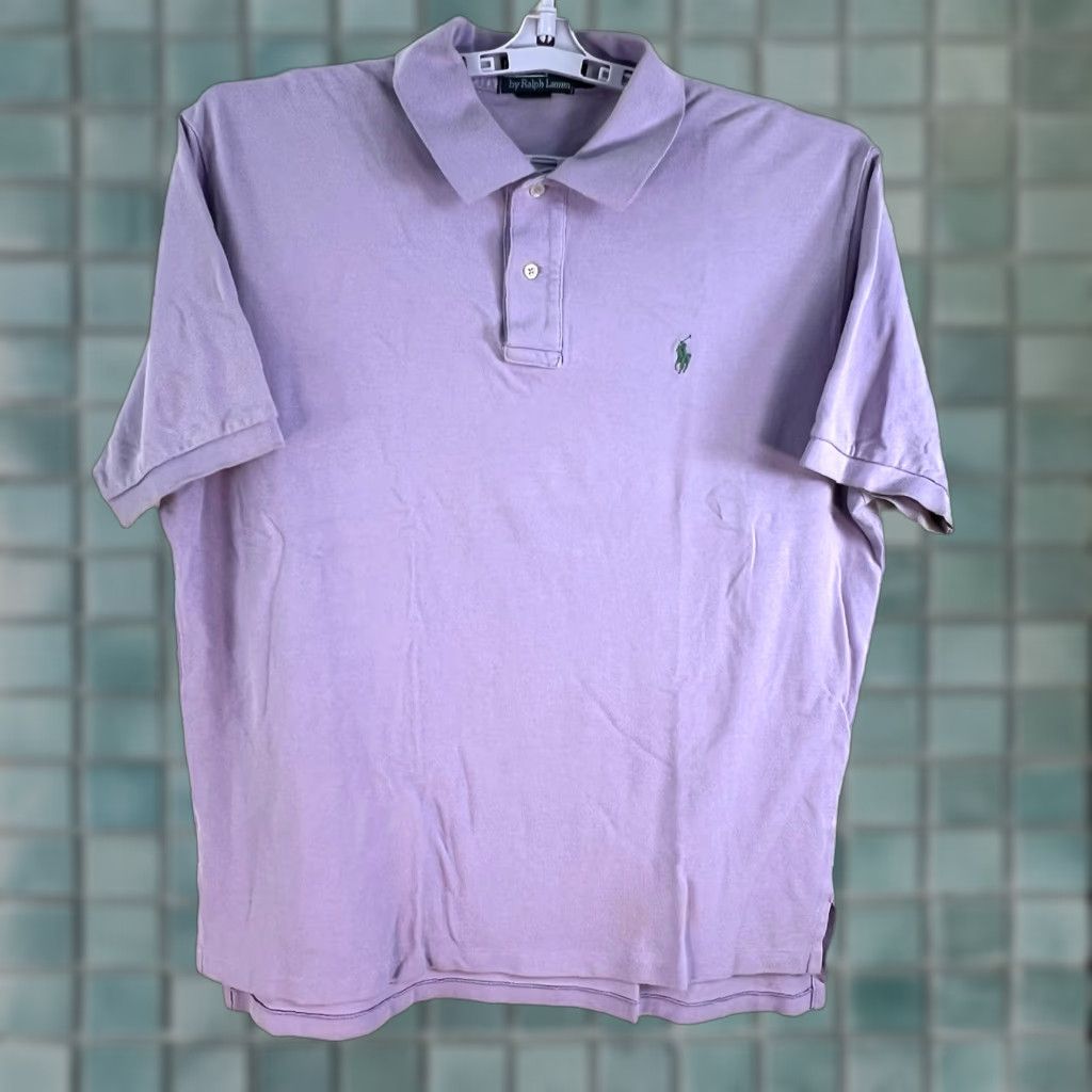 Ralph Lauren Ralph Lauren Polo Shirt Mens XL Cotton Purple Short Sleeve Shirt Classic Logo Embroidered Casual Knit Polo Size US XL / EU 56 / 4 - 1 Thumbnail