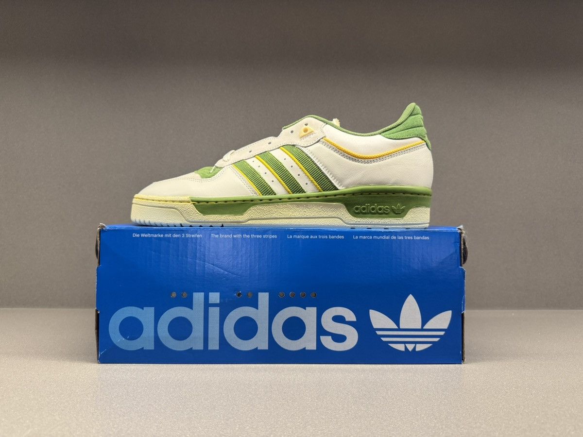 Adidas Adidas Rivalry Low 86 Chalk White Crew Green Size US 6 / EU 39 - 2 Thumbnail