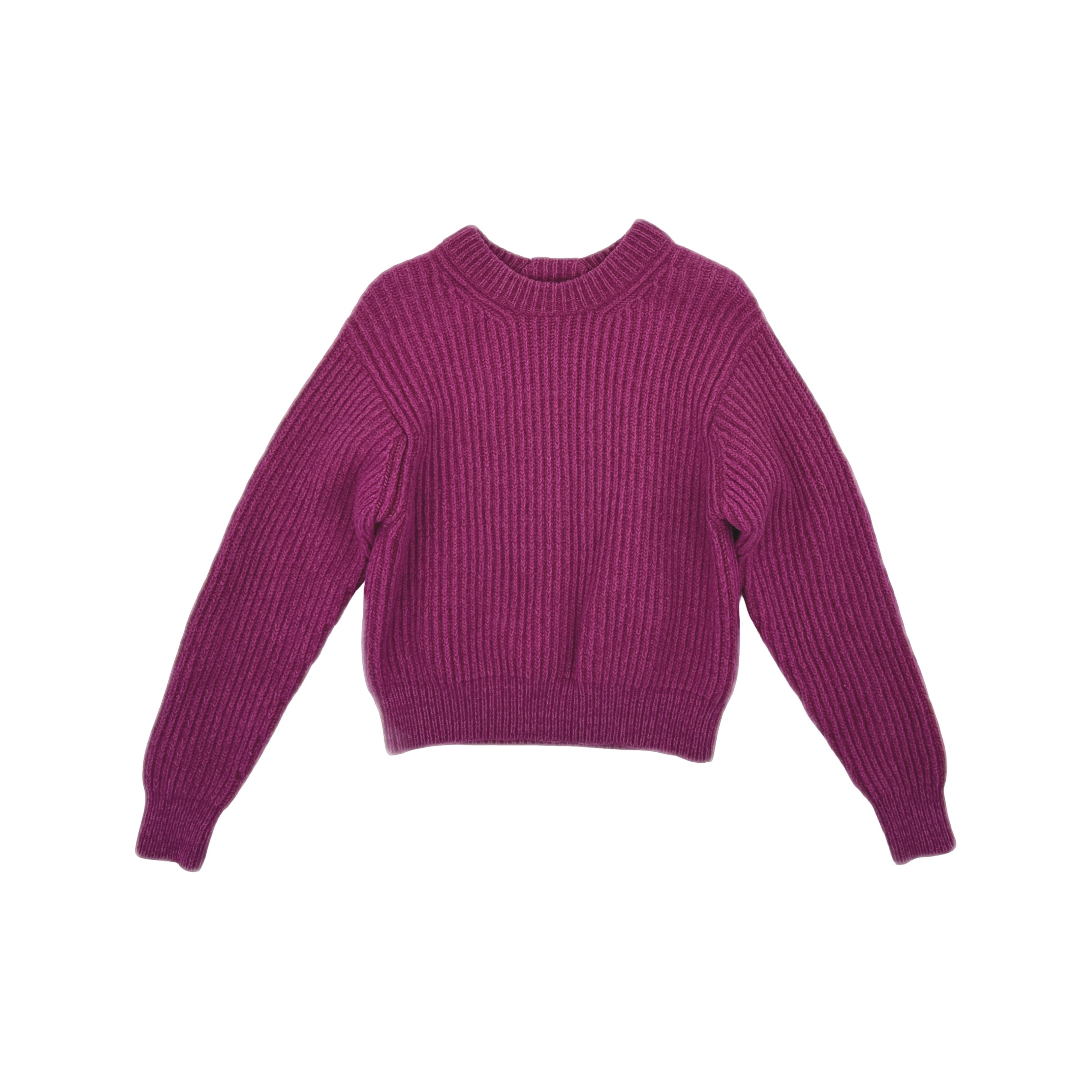 Acne Studios Acne Studios Pink Wool Ribbed Sweater XXS Size XXS / US 00 / IT 34 - 1 Thumbnail
