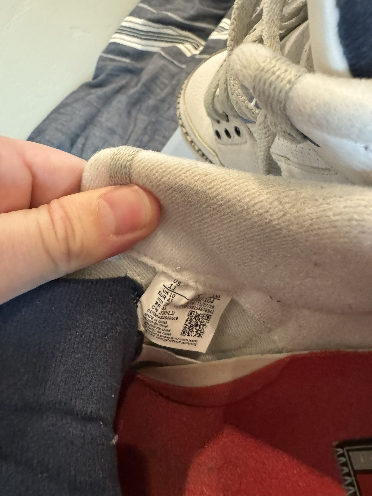 Jordan Brand Jordan 3 UNC Size US 11 / EU 44 - 6 Thumbnail