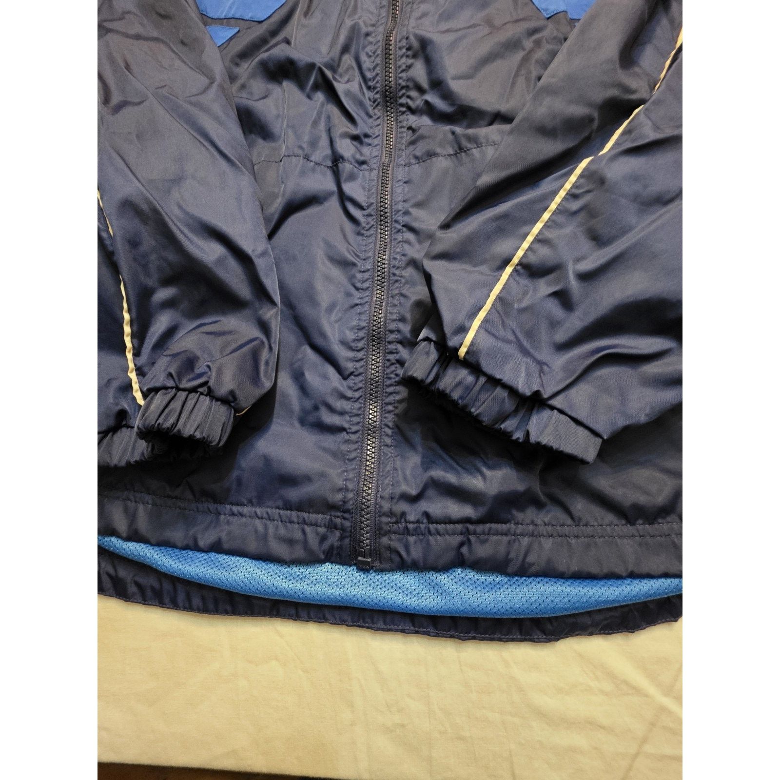 Adidas Adidas Vintage Men’s Zip Up Blue Size Medium Track Jacket Size US M / EU 48-50 / 2 - 2 Thumbnail