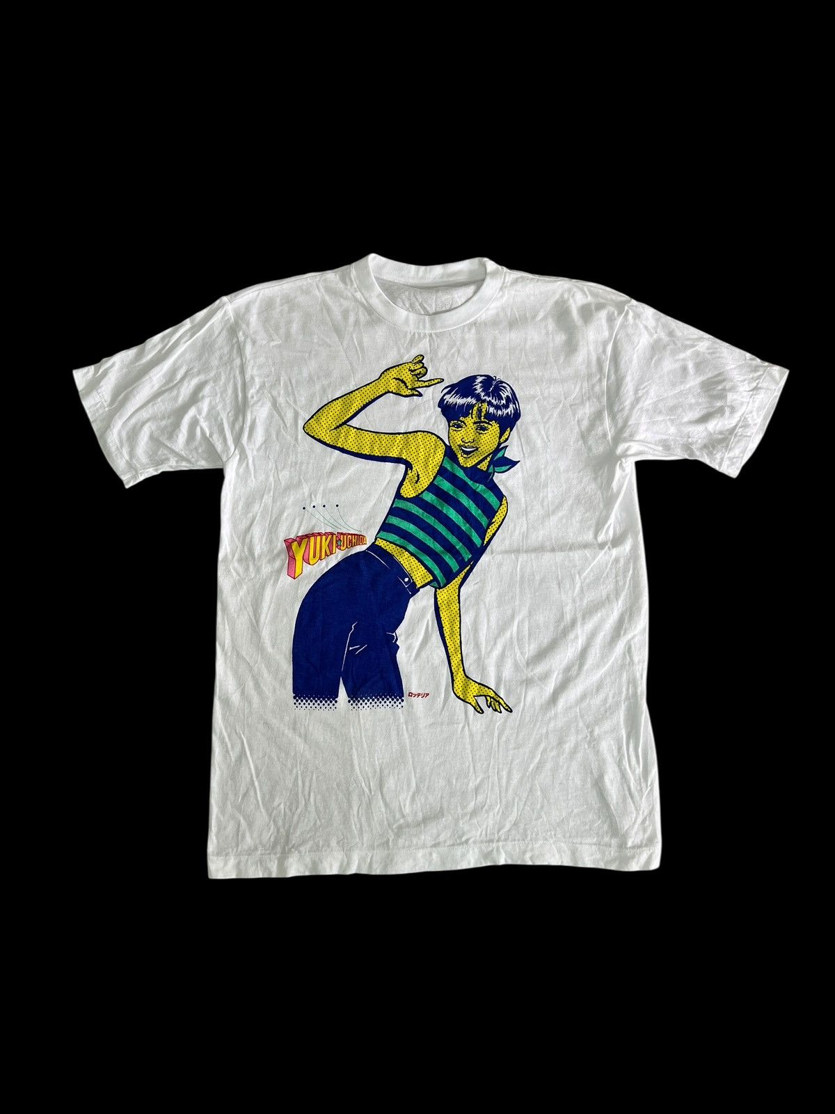 Vintage Vintage Japanese Singer Yuki Uchida Tshirt Size US M / EU 48-50 / 2 - 1 Thumbnail