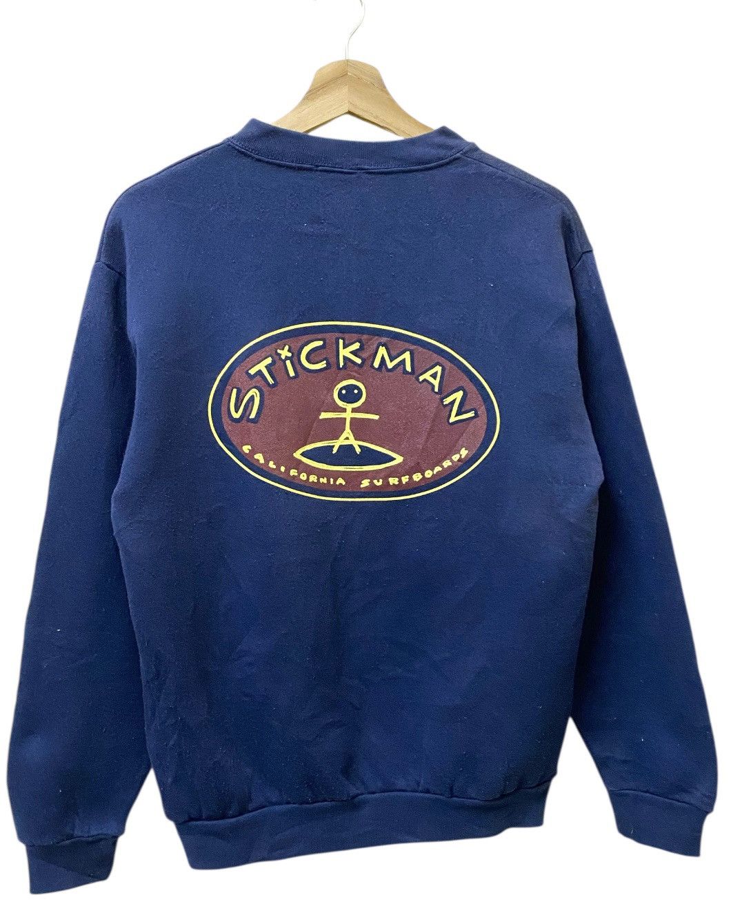 The Unbranded Brand Stickman California Surfboard Sweatshirt Size US S / EU 44-46 / 1 - 2 Thumbnail