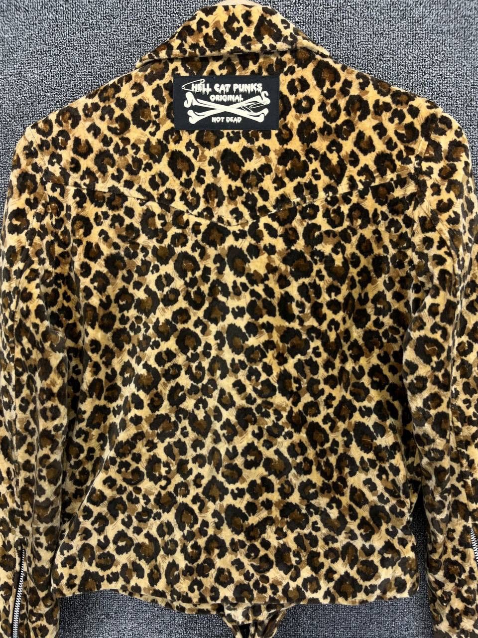 If Six Was Nine Vintage Hell Cats Punk Not Dead Leopard Jacket Size S / US 4 / IT 40 - 11 Thumbnail