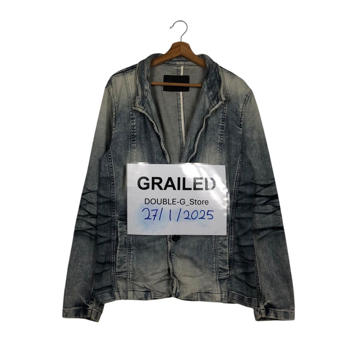 Tornado Mart 📌Vintage Chore Worker Denim Jacket Tornado Mart Acid Wash Size US L / EU 52-54 / 3 - 1 Thumbnail