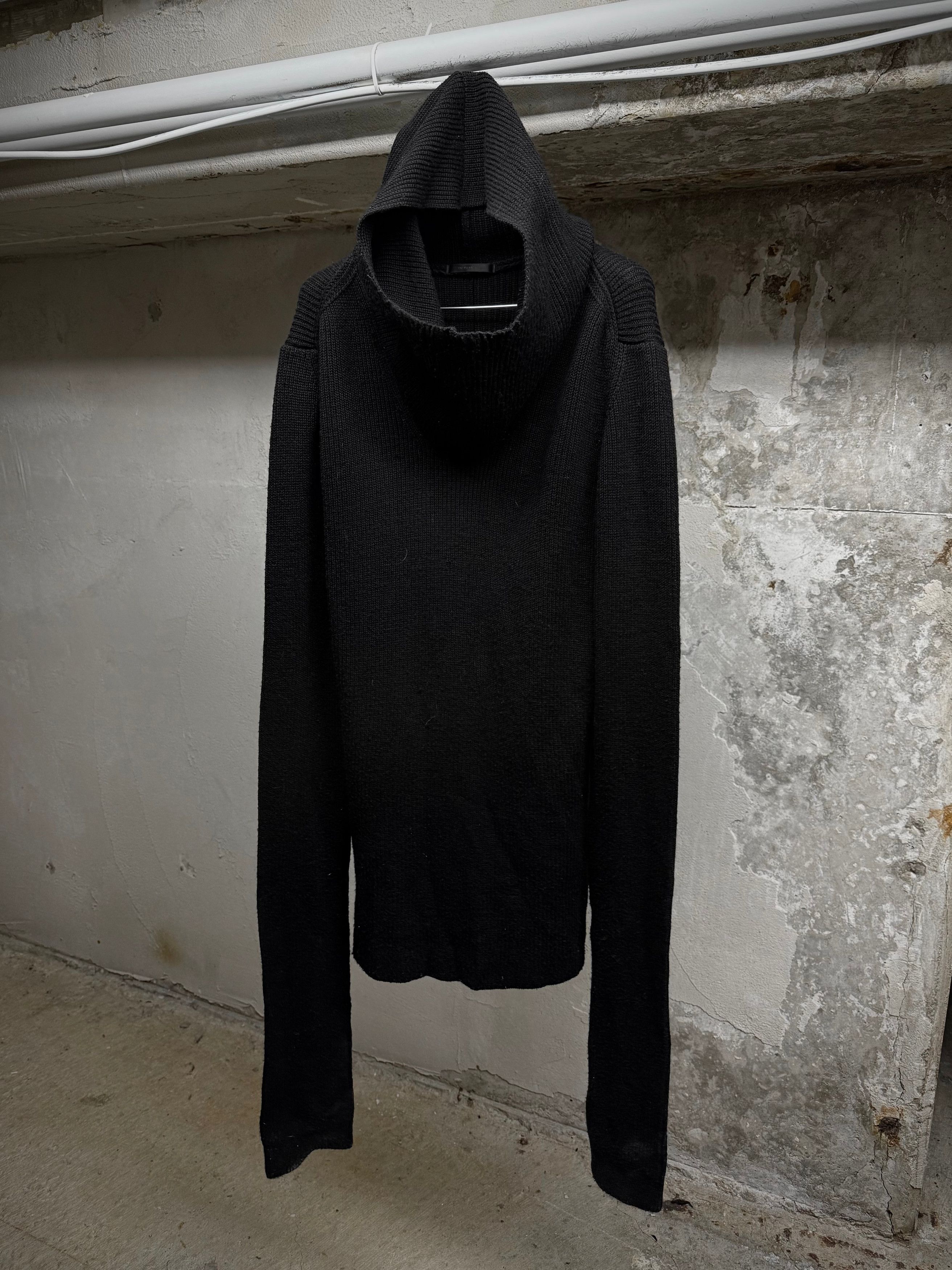 The Viridi-anne Viridi-Anne Oversized Hooded Wool Knit Size US XXL / EU 58 / 5 - 1 Thumbnail