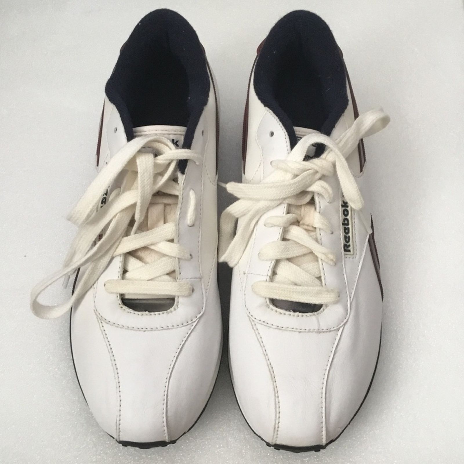 Reebok Reebok Classic White Leather Sneakers Size US 6 / IT 36 - 1 Thumbnail