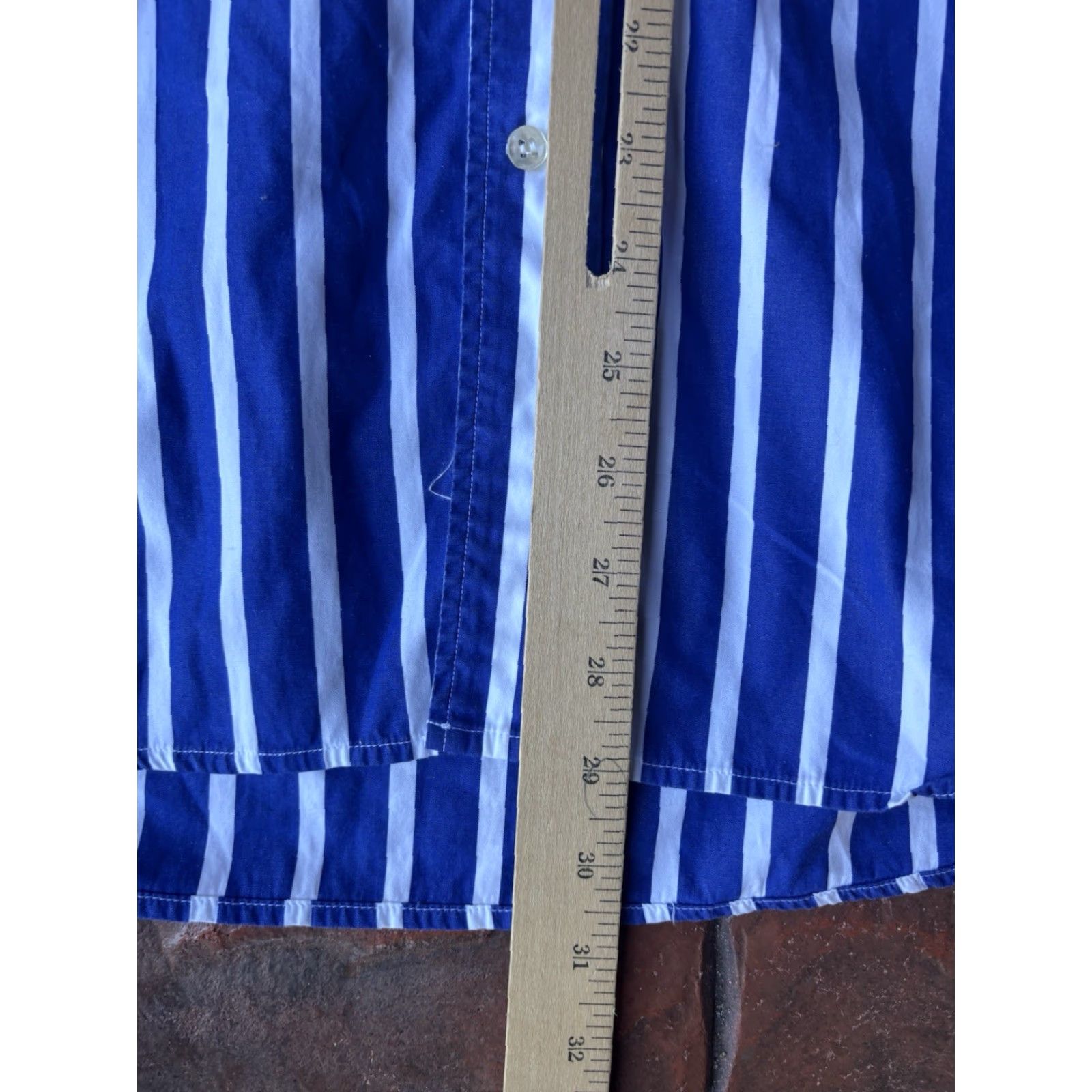 Paul & Shark Paul & Shark Yachting Button Up Shirt Men Small Long Sleeve Stripe Embroidered Size US S / EU 44-46 / 1 - 7 Thumbnail