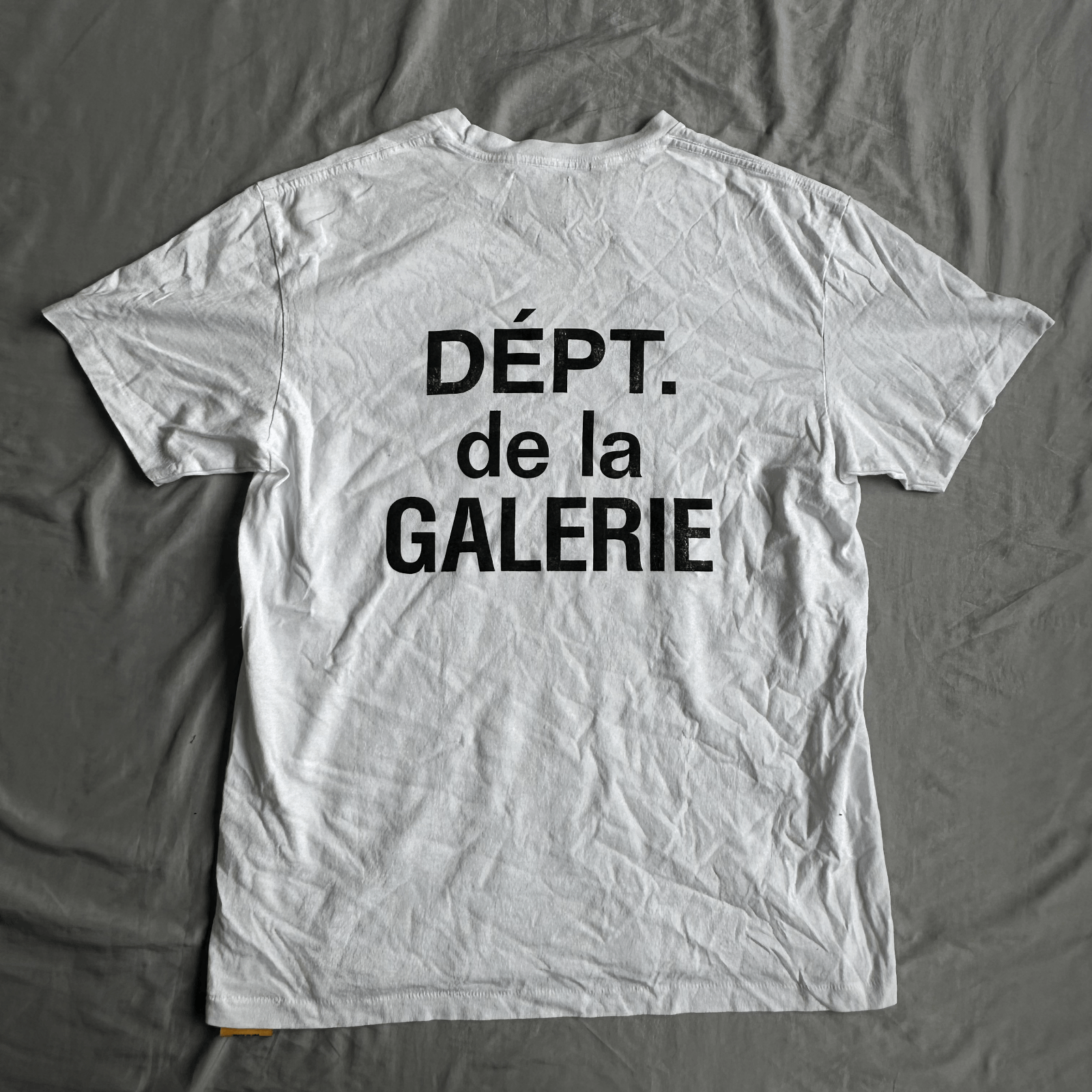 Gallery Dept. Gallery Dept White Shirt With Front and Back Logo Size Medi Size US M / EU 48-50 / 2 - 1 Thumbnail