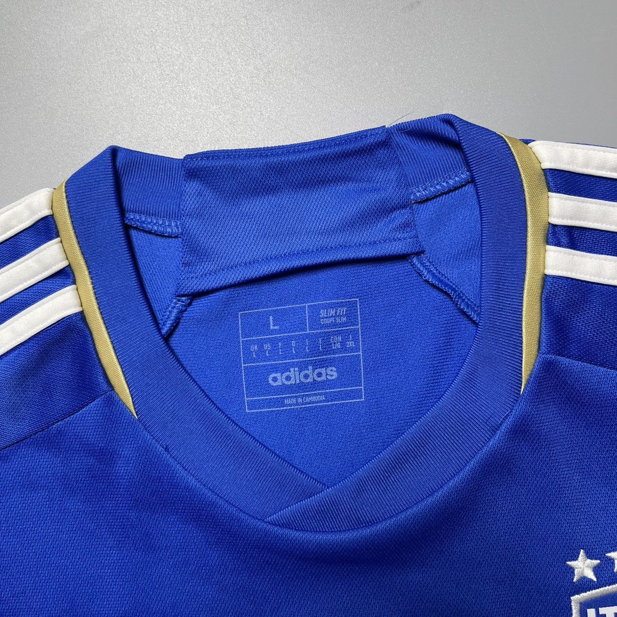 Adidas ITALY ADIDAS 2022/2023 FOOTBALL HOME JERSEY #18 BARELLA Size US L / EU 52-54 / 3 - 6 Thumbnail