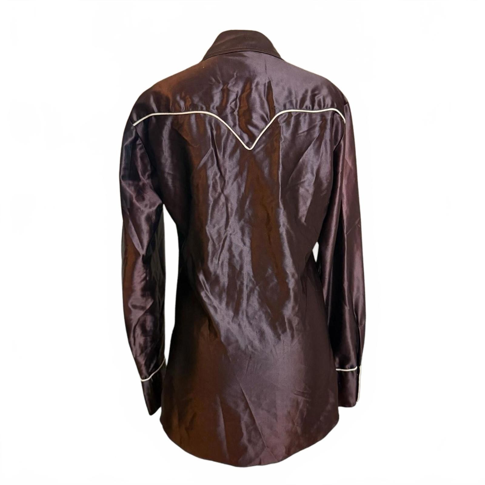 Other California Ranchwear Western Button-Up Shirt RARE Size M / US 6-8 / IT 42-44 - 2 Thumbnail