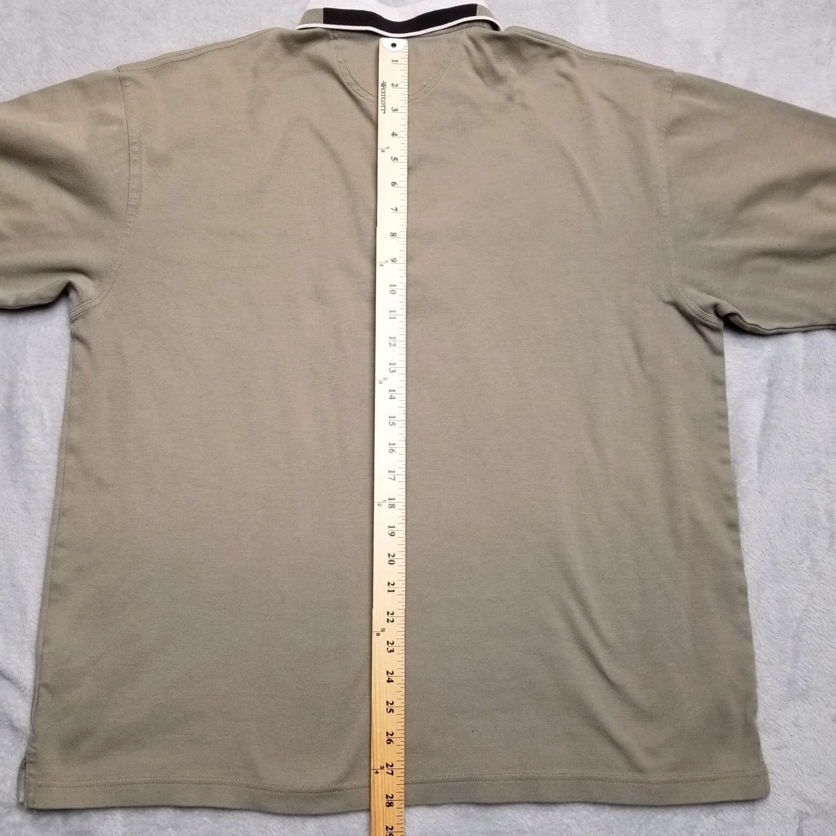 Vintage VINTAGE Greg Norman Shirt Mens XL Brown Polo 100% Cotton Golf Casual Heavy Soft Size US XL / EU 56 / 4 - 7 Thumbnail