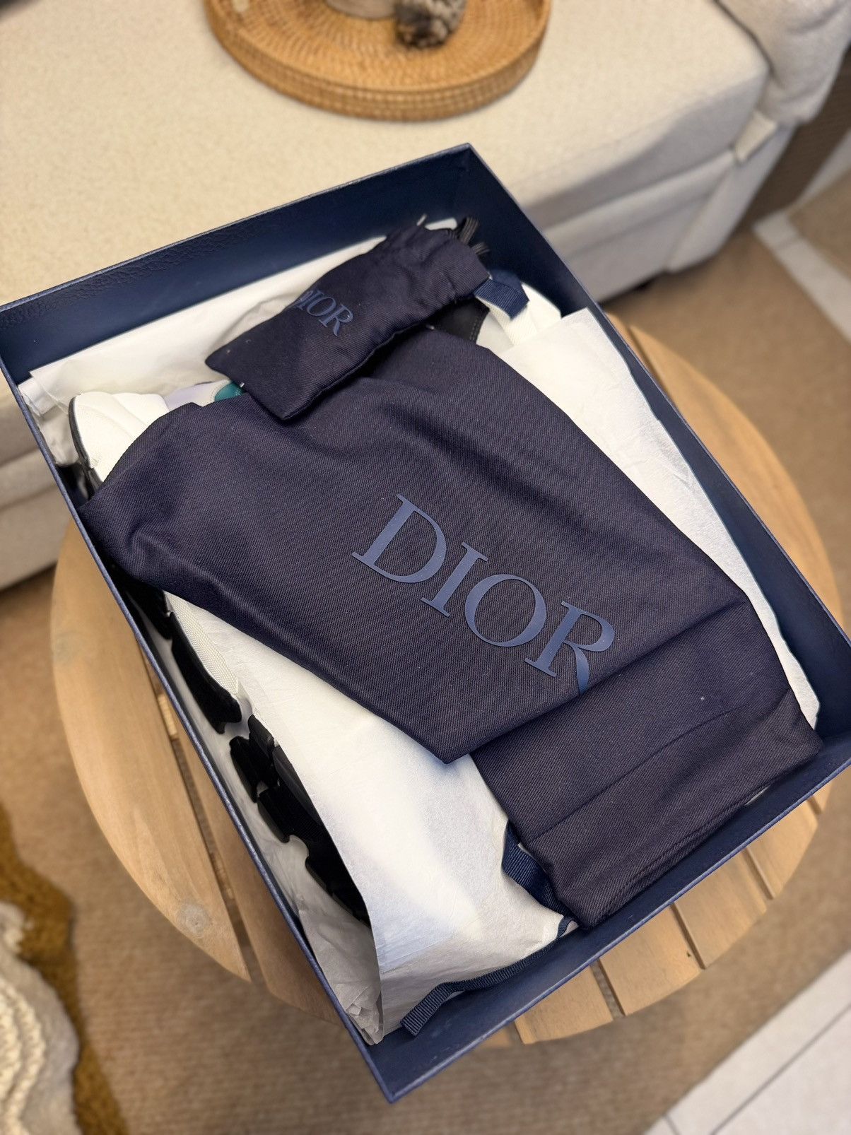 Dior Dior B22 'White Green' 3SN231ZTA-H668 Size US 12 / EU 45 - 6 Thumbnail