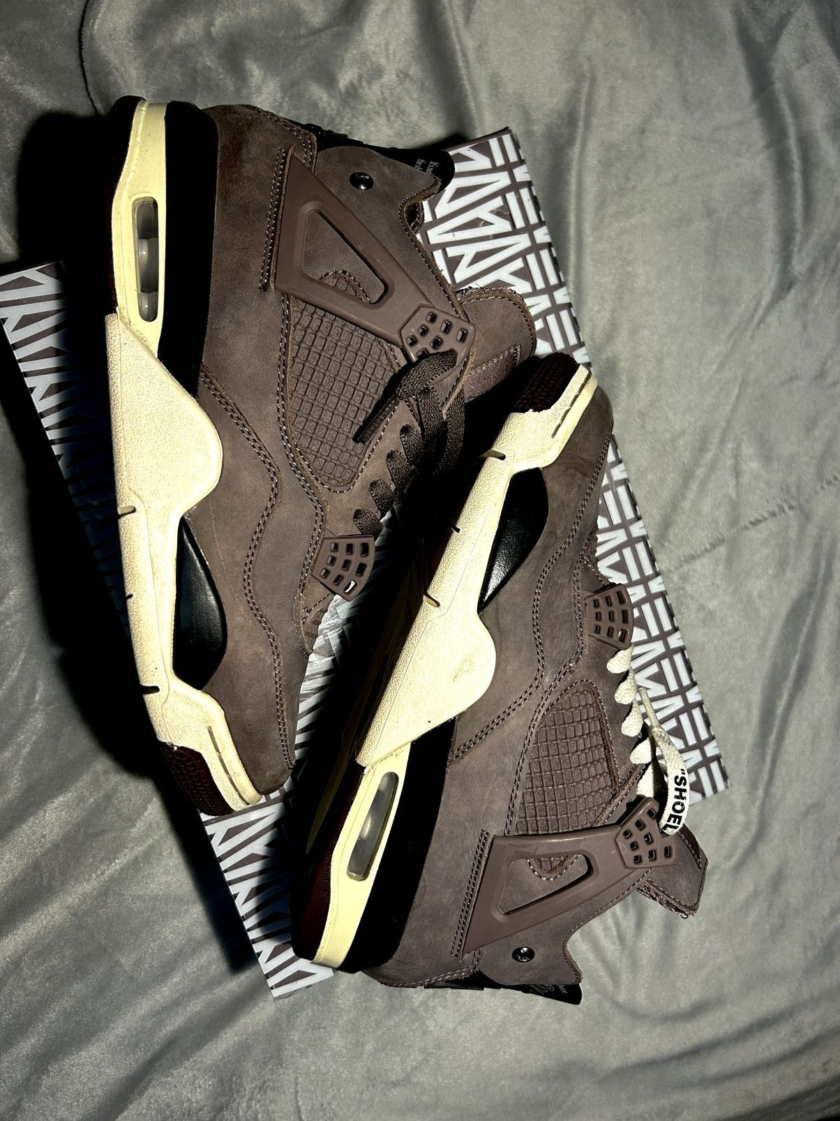 Jordan Brand × New Balance × Nike Air Jordan 4 A Ma Maniere Size US 7.5 / EU 40-41 - 3 Thumbnail